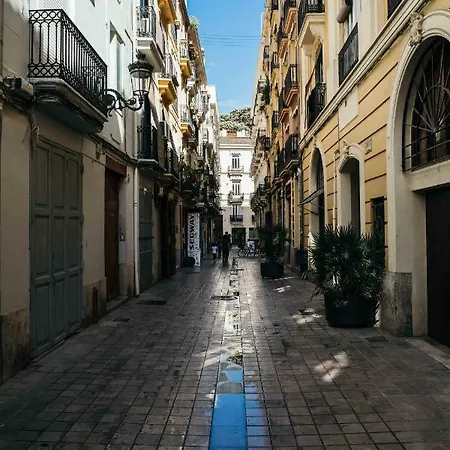 아파트 Florit Flats - Center 2br 2ba Attic Terrace View Wifi Ac 발렌시아