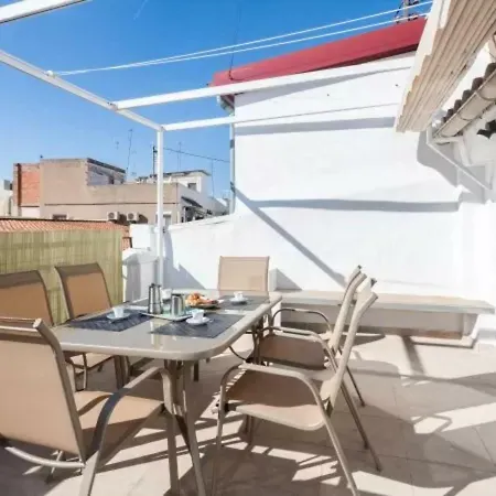 Apartament Florit Flats - Center 2br 2ba Attic Terrace View Wifi Ac Walencja