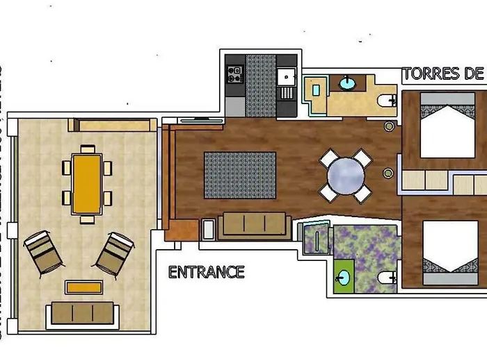 Florit Flats - Center 2br 2ba Attic Terrace View Wifi Ac Apartamento